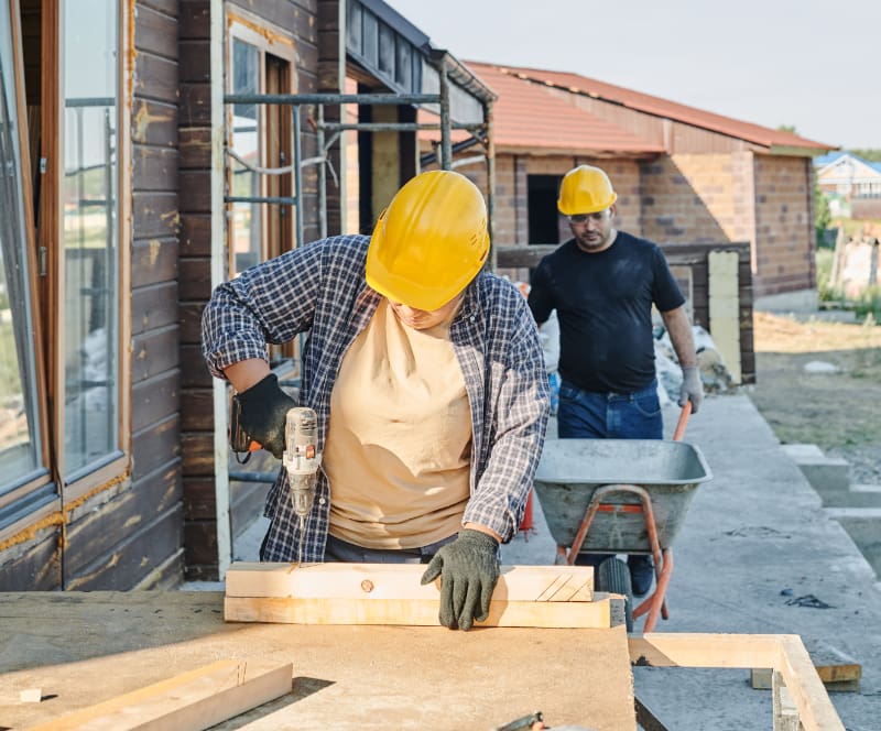 Keeping for construction workers